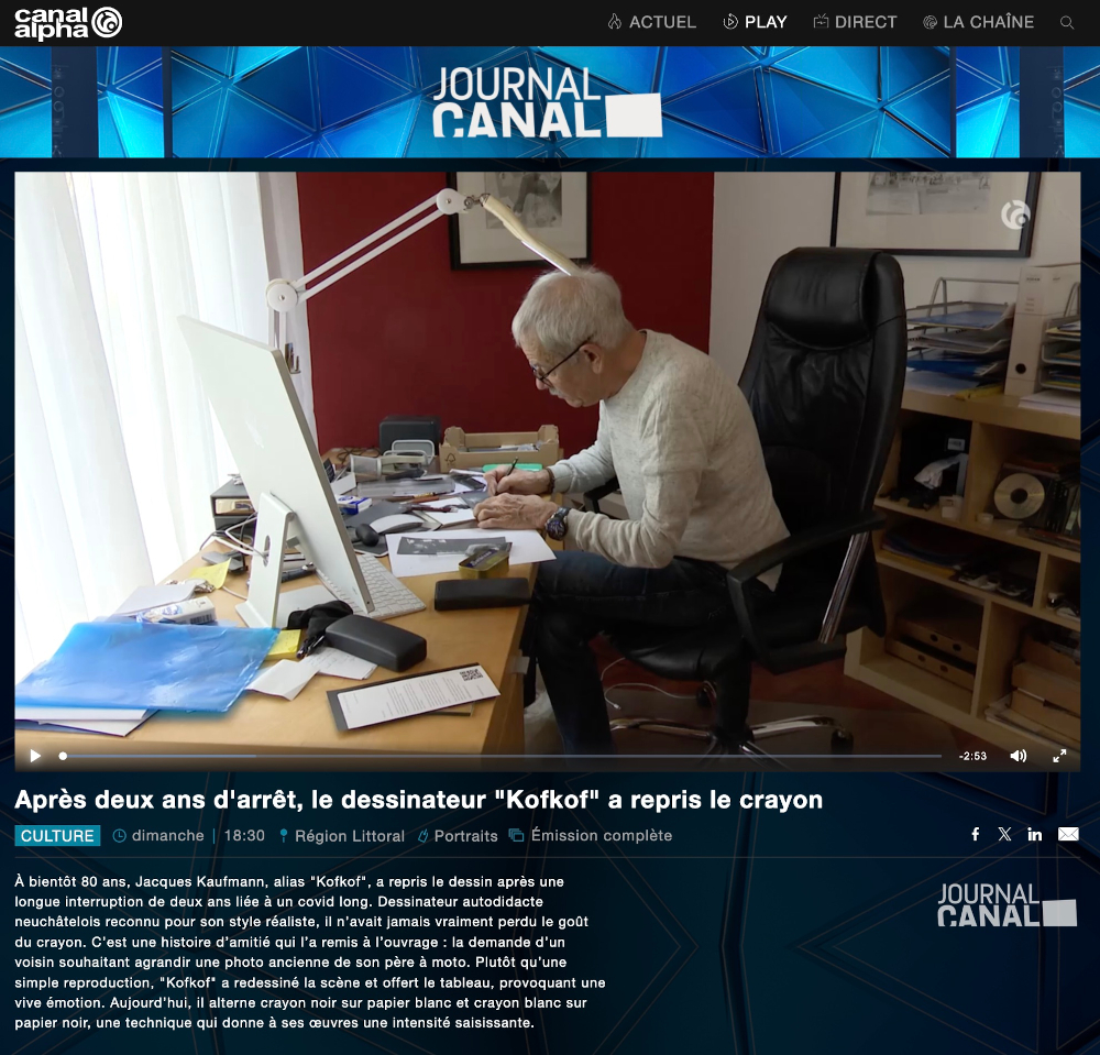 Enregistrement TV Canal Alpha